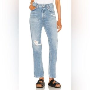 Citizens of Humanity Daphne High Rise Stove Pipe Jean in Navarro